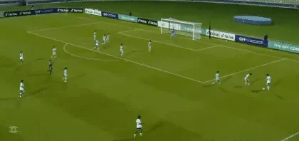U17海湾杯半场阿尔布鲁希破门国少暂0比1阿联酋